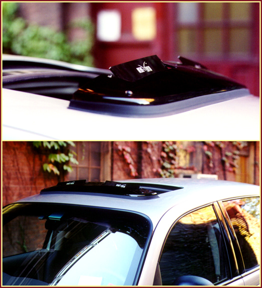 Honda cr v sunroof wind deflectors