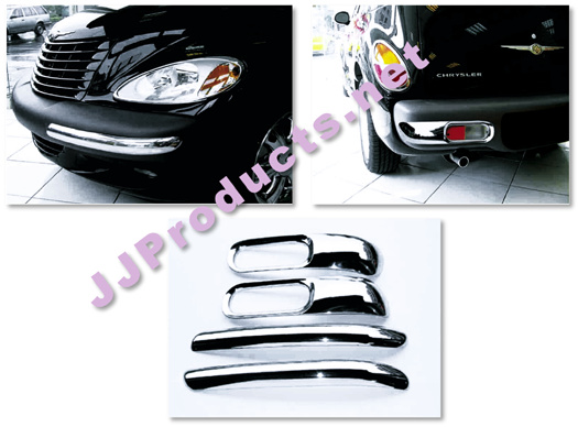 Autotecnica chrysler pt cruiser chrome bumper trim #2