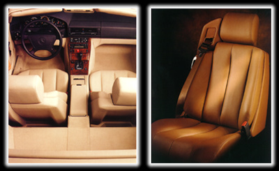 Mercedes leather clearance seat replacement